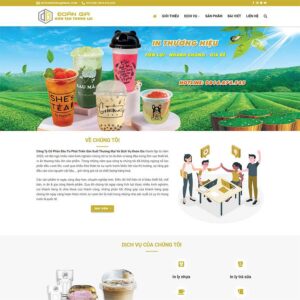 Theme WordPress in ly nhựa