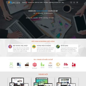 Theme WordPress web mua bán theme