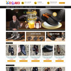 Theme WordPress bán Giày nam