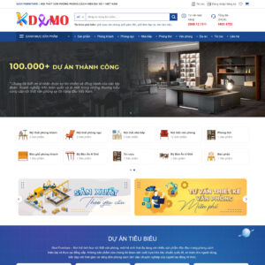 Theme WordPress Nội thất Govi