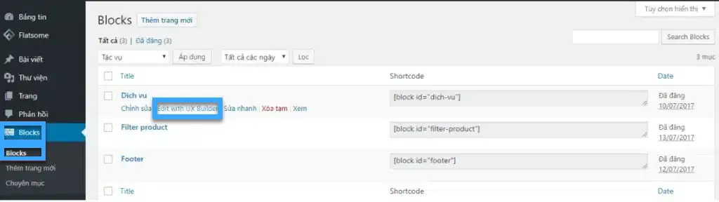 Hướng dẫn cách custom theme Flatsome WordPress chi tiết từ A-Z 37 Chỉnh sửa nội dung