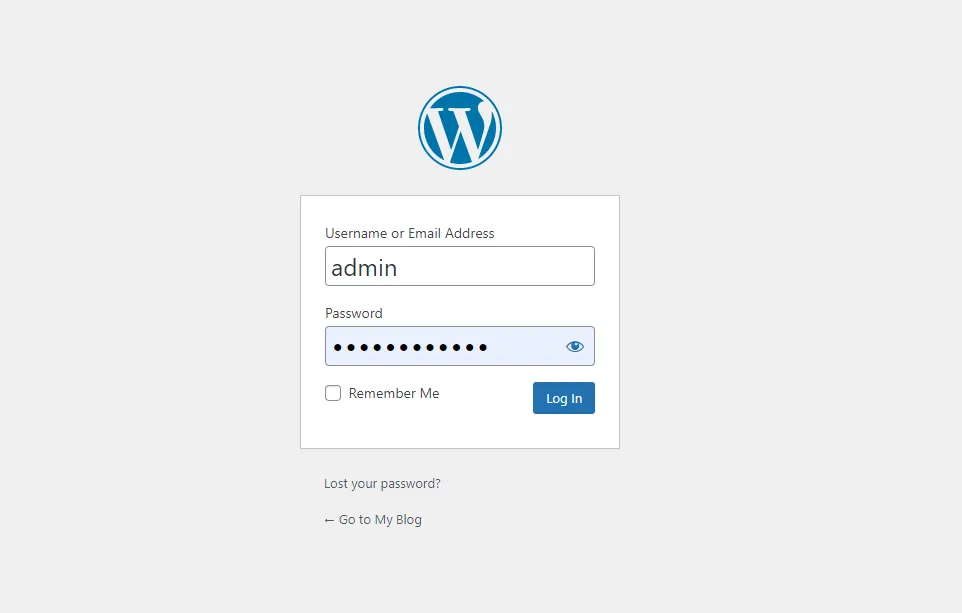5 bước đăng bài lên website WordPress chi tiết 22 dang nhap wp